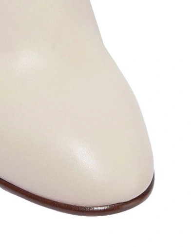 Chloé Ankle Boot In Ivory