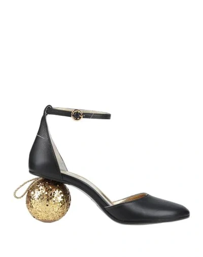 Shop Mm6 Maison Margiela Pumps In Black