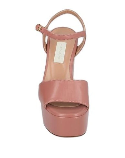 Shop L'autre Chose Sandals In Pastel Pink