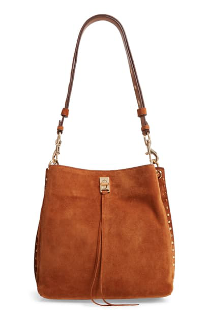 rebecca minkoff suede bag