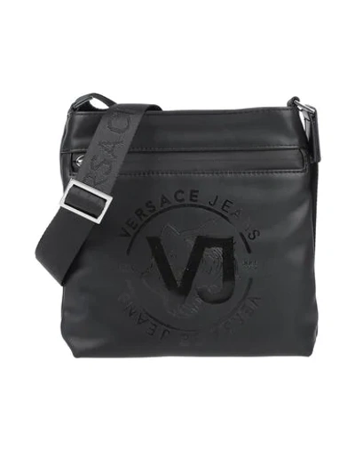 Shop Versace Jeans Cross-body Bags In Black