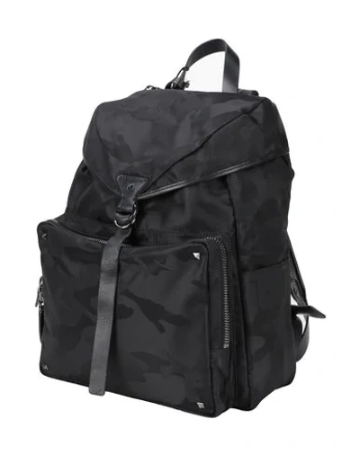 Shop Valentino Backpack & Fanny Pack In Black
