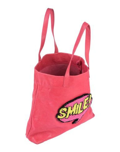 Shop P.a.r.o.s.h Handbag In Pastel Pink