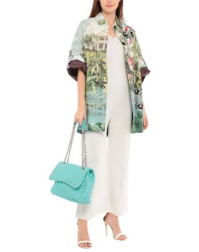 Shop Mia Bag Cross-body Bags In Turquoise