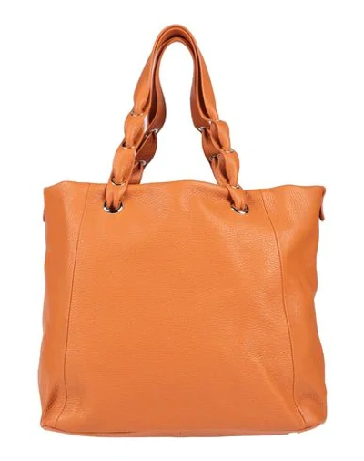 Shop Roberta Gandolfi Handbag In Tan