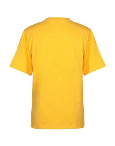Shop Daily Paper T-shirt In Yellow