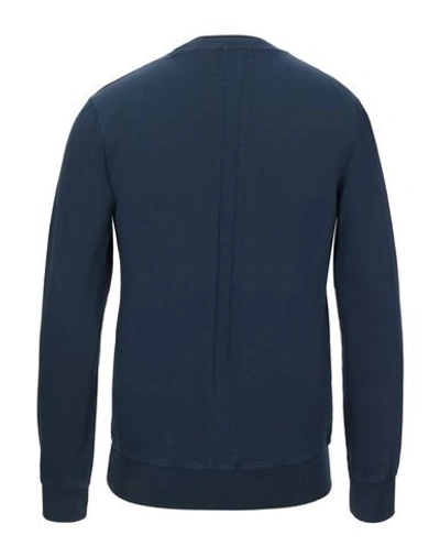 Shop Macchia J Man Sweatshirt Midnight Blue Size Xxl Cotton