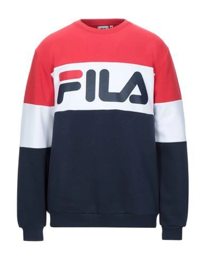 Shop Fila Sweatshirts In Red