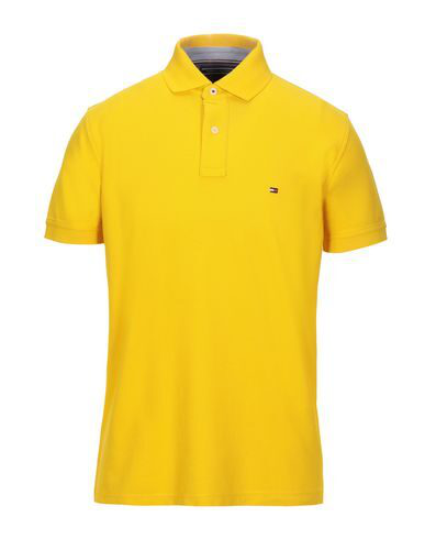 tommy hilfiger polo shirt yellow
