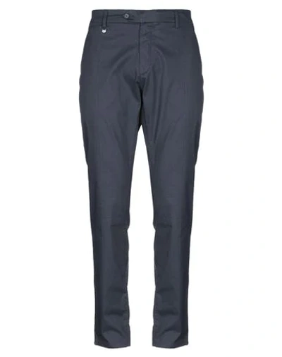 Shop Antony Morato Man Pants Midnight Blue Size 40 Cotton, Elastane