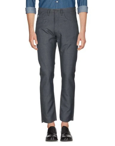 Shop Haikure Man Pants Steel Grey Size 27 Cotton
