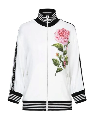 Shop Dolce & Gabbana Sweatshirts In White