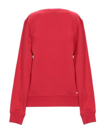 Shop Karl Lagerfeld Sweatshirts In Red