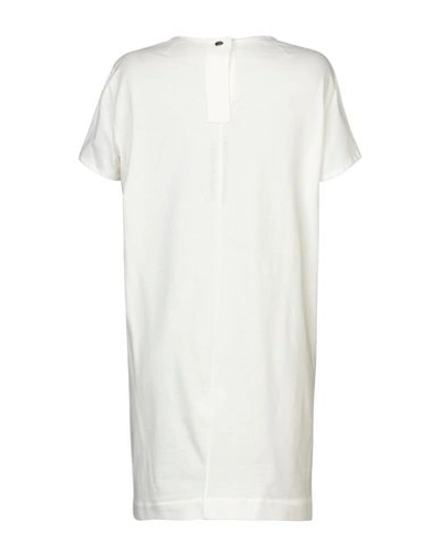 Shop Rick Owens Drkshdw T-shirts In White