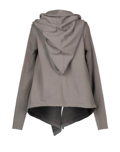 Shop Rick Owens Drkshdw Hooded Sweatshirt In Khaki