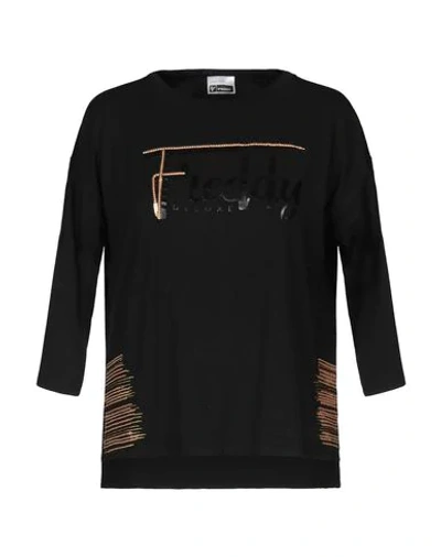 Shop Freddy T-shirt In Black