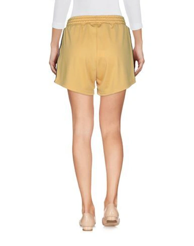 Chiara Ferragni Woman Shorts & Bermuda Shorts Yellow Size M Polyester In Yellow