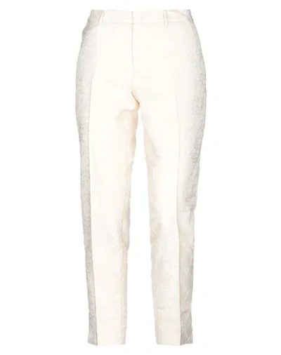 Shop Pt0w Pants In Beige