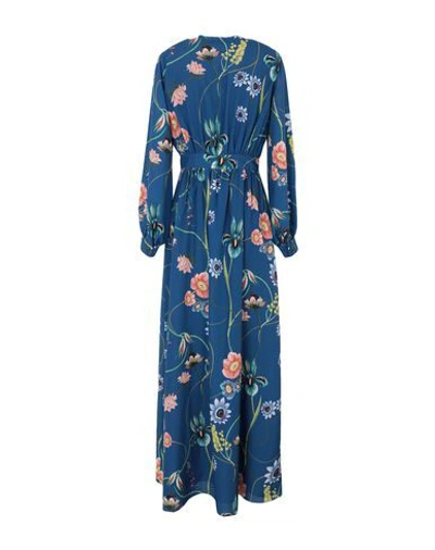 Shop Borgo De Nor Long Dresses In Blue