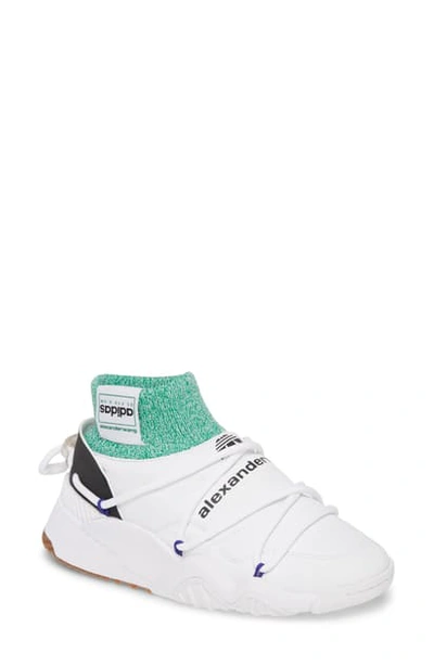 Shop Adidas Originals By Alexander Wang Puff High Top Sneaker In White