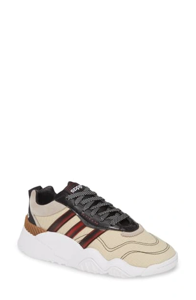 Adidas Originals By Alexander Wang Turnout Suede And Rubber-trimmed Ripstop  Sneakers In Neutrals | ModeSens