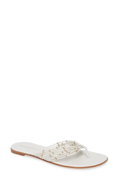 Shop Gianvito Rossi Strappy Sandal In White