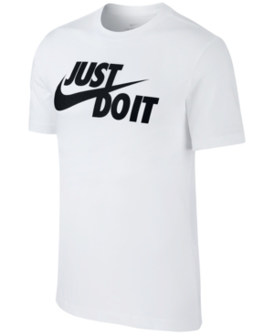 nike just do it white t shirt