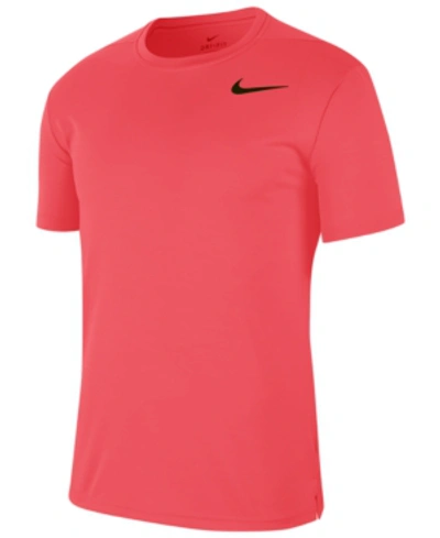 Shop Nike Men's Superset Breathe Training Top In Ember Pink Glow