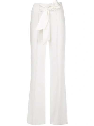 Shop Cinq À Sept Isabel Trousers In White