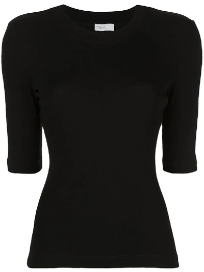 Shop Rosetta Getty Short-sleeve T-shirt In Black