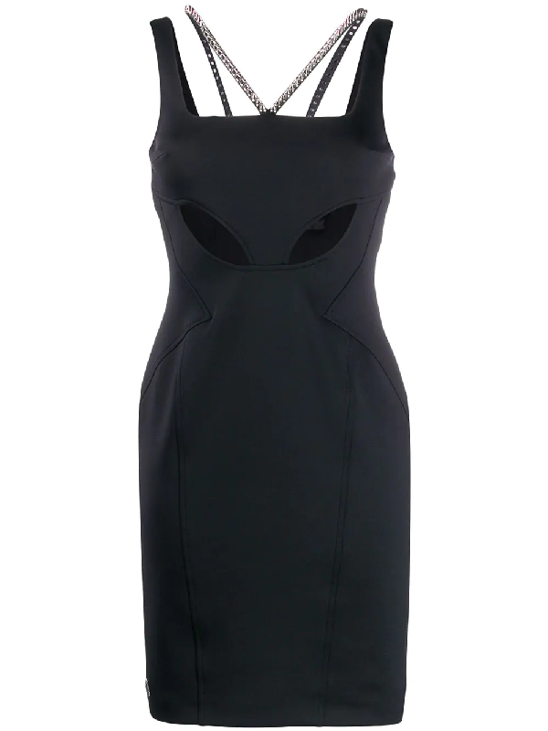 philipp plein black dress
