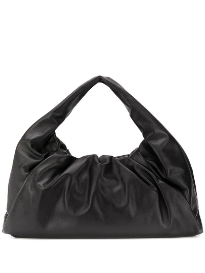 Shop Bottega Veneta The Shoulder Pouch Bag In Black