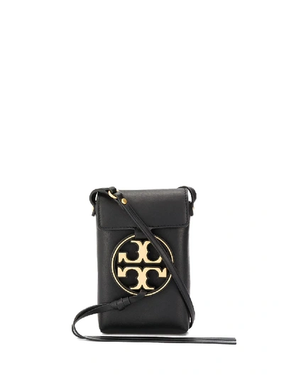 Shop Tory Burch Mini Miller Crossbody Bag In Black