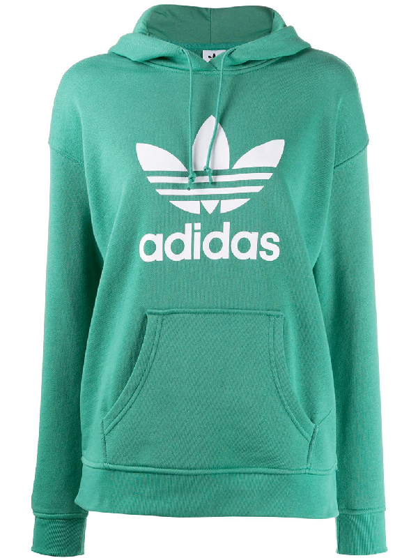 adidas originals adicolor cotton trefoil hoodie