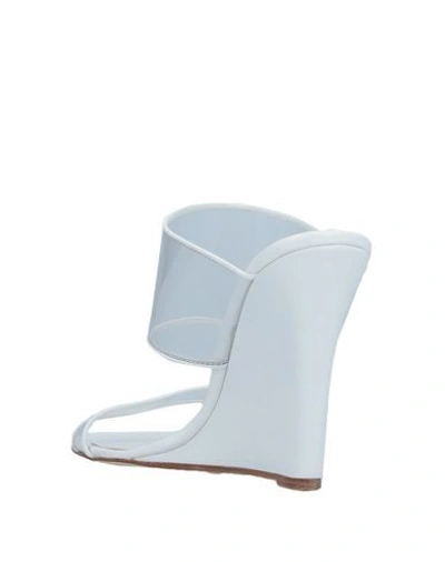 Shop Paris Texas Woman Sandals White Size 11 Rubber, Soft Leather