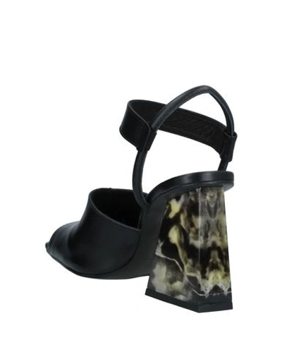 Shop Chio Sandals In Black