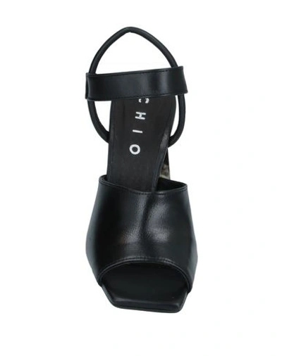 Shop Chio Sandals In Black