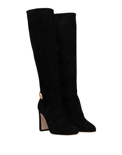 Shop Dolce & Gabbana Woman Boot Black Size 9.5 Lambskin