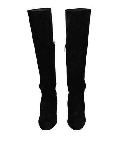 Shop Dolce & Gabbana Woman Boot Black Size 9.5 Lambskin