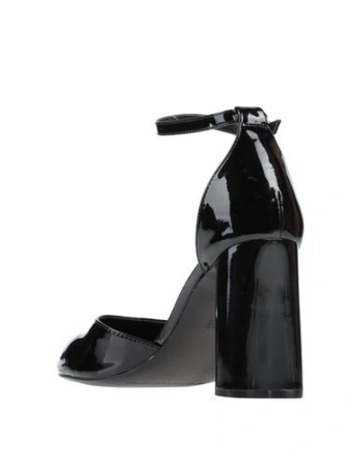 Shop Fornarina Sandals In Black