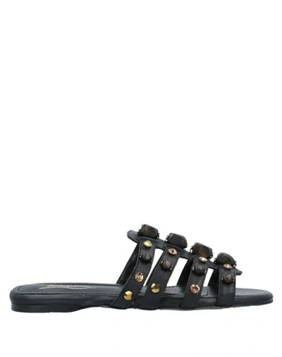 Shop Ioannis Sandals In Black