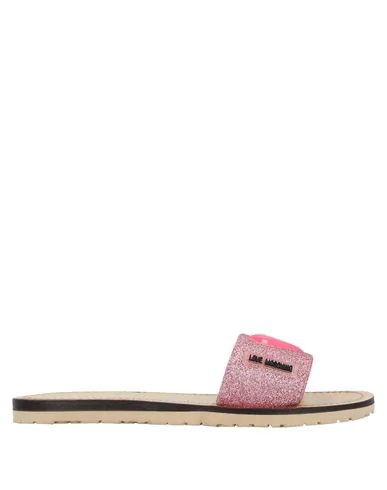 Love Moschino Sandals In Pink | ModeSens