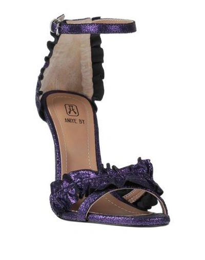 Shop Aniye By Sandals In Purple