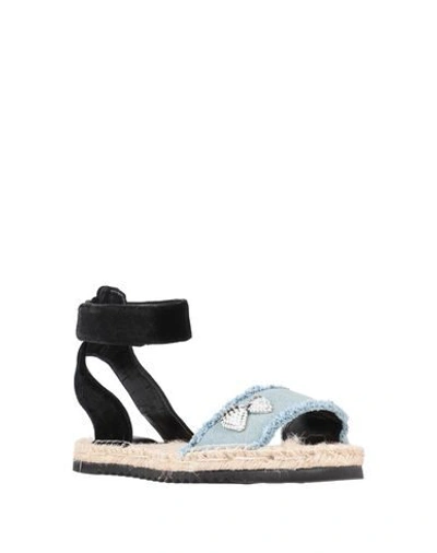 Shop Juicy Couture Sandals In Blue