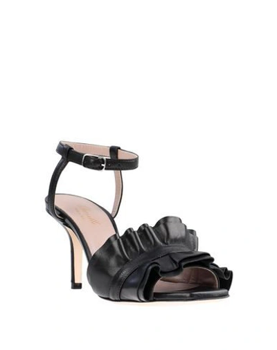 Cheville Sandals In Black
