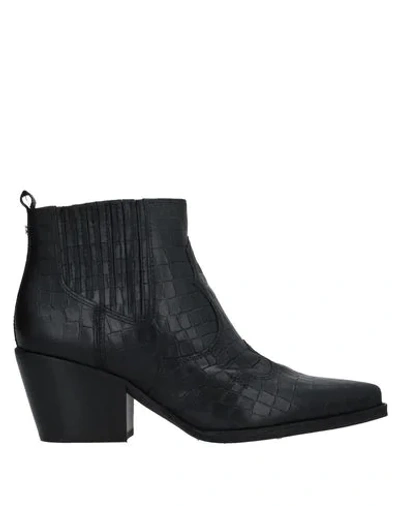 Shop Sam Edelman Ankle Boots In Black