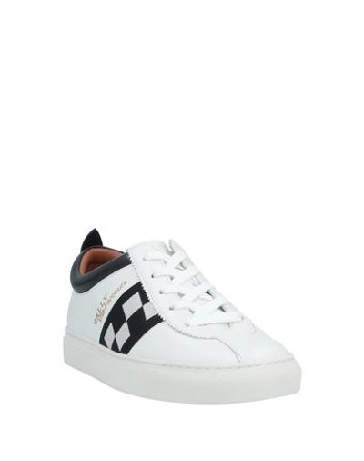 Shop Bally Sneakers In White