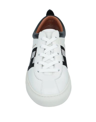 Shop Bally Woman Sneakers White Size 6.5 Soft Leather