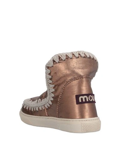 Shop Mou Ankle Boot In Bronze