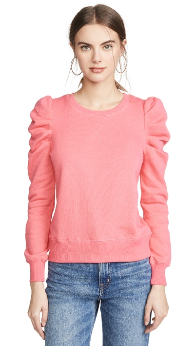 Shop Rebecca Minkoff Janine Sweatshirt In Pink Punch